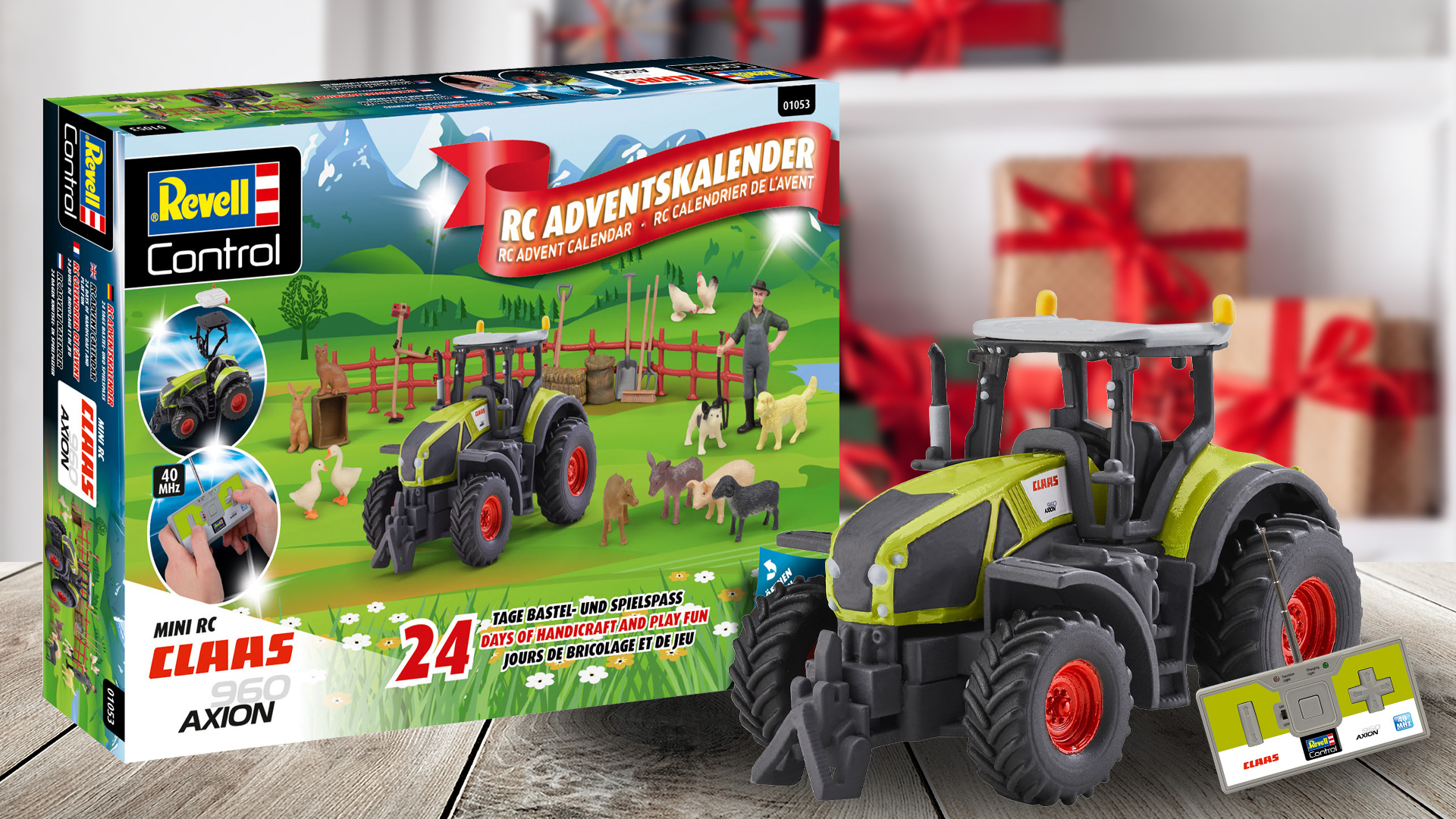 Adventskalender RC Claas Axion 960 Traktor